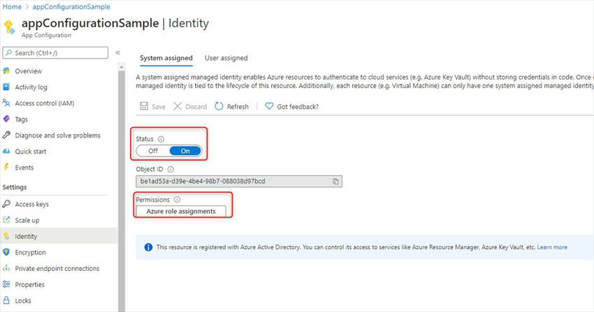 Azure role assignments